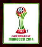 2014 Morocco**FIFA Club World Cup Tournament**Official Player Issue Size Football Soccer Badge Patch
