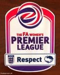2015-16 FA Women's PREMIER LEAGUE Official Player Issue Size Football Badge Patch