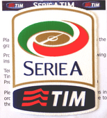 2015-16 Italian Serie A TIM Lega Calcio Official Player Issue Size Football Badge Patch