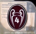 2015-21 Ajax Amsterdam UCL Badge Of Honour 4 Champions Official Football Soccer Badge Patch