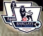 2015 FA Premier League Asia Trophy Singapore Official Player Issue Size Football Badge Patch Set