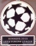 2015 Sevilla EUROPA WINNERS UCL STARBALL Official Player Issue Size Football Badge Patch
