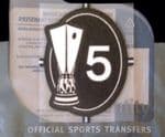 2016-17/18 Sevilla EUROPA LEAGUE Badge Of Honour 5 Champions Official Football Soccer Badge Patch
