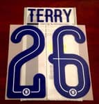 2016-17 Chelsea UCL & FA CUP Third Shirt TERRY#26 Official Sporting iD PS-Pro Name Number Set