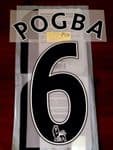 2016-17 Manchester United Third Shirt POGBA#6 PS-Pro Sporting iD Name Number Set