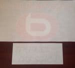 2016-17 Olympique Marseille BOULANGER & MUTUELLES DU SOLEIL Third Shirt Sponsor MONBLASON Logo Set