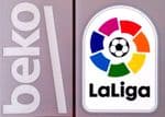 2016-20 Barcelona**BEKO & LFP**Home/Away Shirt Official Player Issue Size Football Badge Patch Set