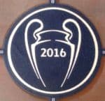 2016 Real Madrid UCL Champions Official Player Issue Size Football Soccer Badge Patch