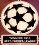 2016 Sevilla EUROPA WINNERS UCL STARBALL Official Player Issue Size Football Badge Patch
