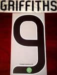 2017-20 Celtic(Glasgow)UCL & EUROPA Home/Away/Third Shirt GRIFFITHS#9 Official Name Number Set