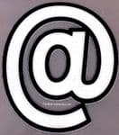 2017-20 White Colour @ Official SportingID Letter Symbol Logo Print