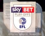 2017 & 2018 Sky Bet EFL LEAGUE 1 Play-Offs OFFICIAL SportingiD Football Soccer Badge Patch