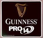 2017-23 Rugby Union GUINNESS PRO14 Official Player Issue Size Badge Patch