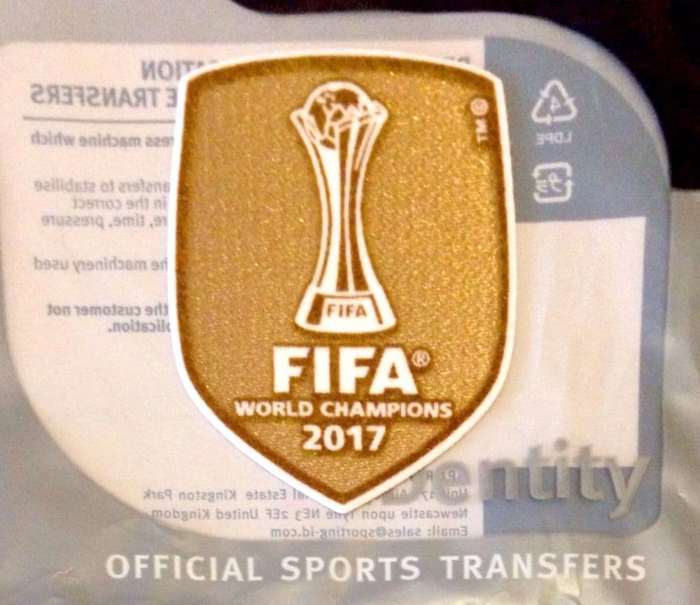 2017 Real Madrid FIFA World Club Champions Official Player Issue Size ...