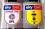 2018-19/20 Sky Bet EFL League Two Official Player Issue Size Football Soccer Badge Patch Set