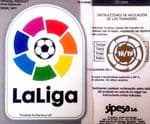 2018-19 Barcelona LA LIGA CHAMPIONS Official Football Player Issue Size Soccer Badge Patch Set