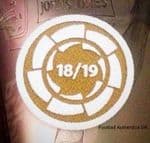 2018-19 Barcelona LA LIGA CHAMPIONS Official Player Issue Size Football Badge Patch.