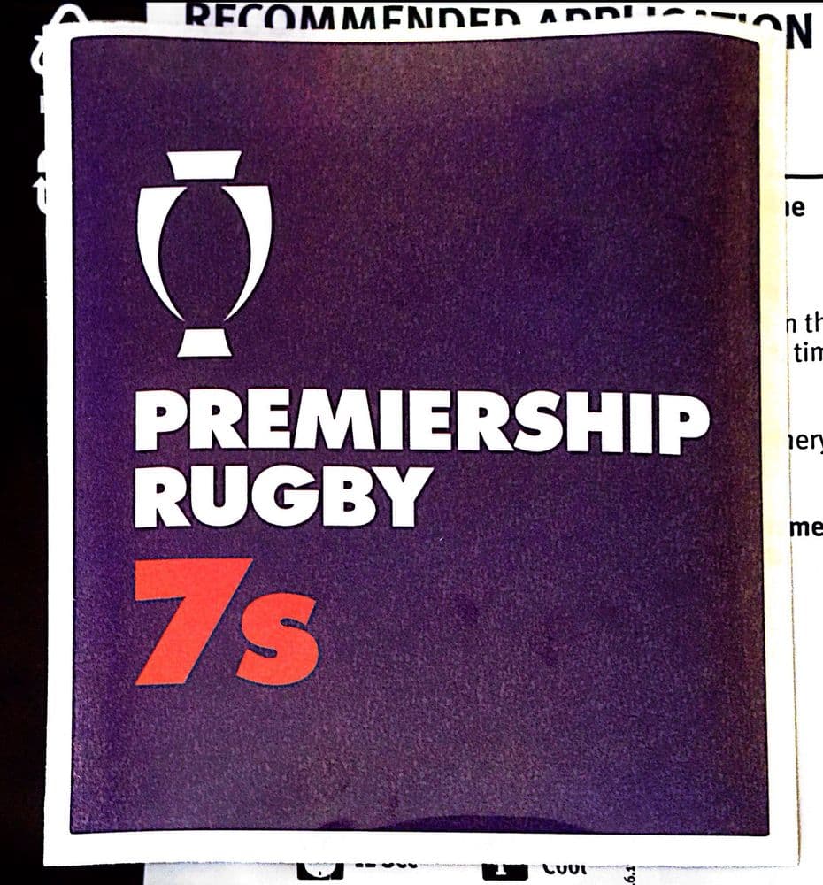Seven Stars Rugby 2018/19 English PREMIERSHIP RUGBY 7s SERIES Official SportingiD Player ...