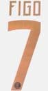 2018-19 Inter Milan 20TH ANNIVERSARY SPECIAL EDITION Home Shirt FIGO#7 Official Name Number Set