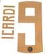 2018-19 Inter Milan 20TH ANNIVERSARY SPECIAL EDITION Home Shirt ICARDI#9 Official Name Number Set