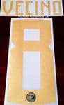 2018-19 Inter Milan 20TH ANNIVERSARY SPECIAL EDITION Home Shirt VECINO#8 Official Name Number Set