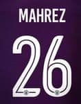 2018-19 Manchester City UCL & FA CUP Away & Third Shirt MAHREZ#26 Official Name Number Set
