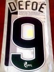 2018-19 Rangers(Glasgow) Away Shirt DEFOE#9 PS-Pro SportingiD Name Number Set