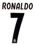 2018-19 Real Madrid HERO SET Home Shirt RONALDO#7 Official SportingiD Name Number Set