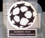 2018 Atletico Madrid EUROPA WINNERS UCL STARBALL Official Player Issue Size Football Badge Patch