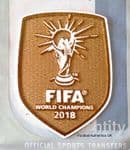 2018 France WORLD CUP CHAMPIONS Official Player Issue Size Football Soccer Badge Patch
