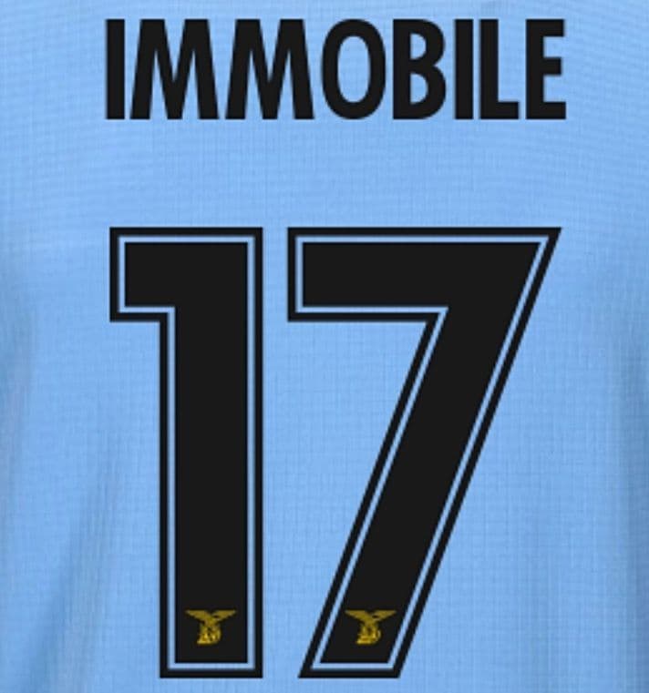 NEUF AVEC ÉTIQUETTE* 20/21 SS Lazio UCL Player Issue Chemise #17