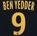 2019-20 AS Monaco BEN YEDDER#9 Away Shirt Official MonBlason Name Number Set