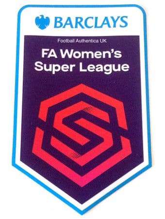 2019-20 Barclays FA WOMEN'S SUPER LEAGUE Official SportingiD Player Issue Size Football Badge Patch