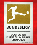 2019-20 Bayern Munich BUNDESLIGA CHAMPIONS Official Player Issue Size Football Soccer Badge Patch