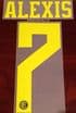 2019-20 Inter Milan PIRELLI EDITION Third Shirt ALEXIS#7 Official Stilscreen Name Number Set