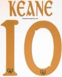 2019-20 Ireland(Republic) HERO SET Home Shirt KEANE#10 Official Football Name Number Set