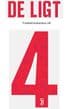 2019-20 Juventus DE LIGT#4 Away Shirt Official DekoGraphics Name Number Set