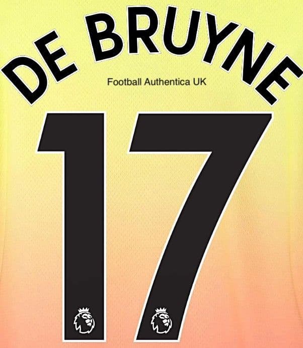 19-20 Manchester City デブライネ #17 2019-20 Manchester City Away Shirt De Bruyne #17 - 8/10 - (XL)