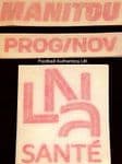 2019-20 Nantes SANTE & PROG/NOV & MANITOU Home Shirt Official Player Issue Size Sponsor Logo Set