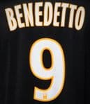 2019-20 Olympique Marseille BENEDETTO#9 Third Shirt Official Player Issue Size Name Number Set