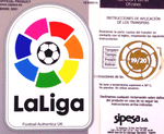2019-20 Real Madrid LA LIGA CHAMPIONS Official Football Player Issue Size Soccer Badge Patch Set