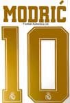 2019-20 Real Madrid UCL Home & Away Shirt MODRIC#10 Official SportingiD Name Number Set