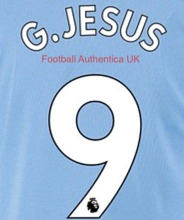 Flocage #9 G JESUS 2023 2024 Arsenal 2025