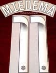 2019-23 Arsenal**FA WSL**Home/Away/Third Shirt MIEDEMA#11 Official Football Name Number Set