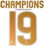 2019 Celtic SPFL CHAMPIONS#19 Home/Away/Third Shirt Official SportingiD Name Number Set