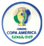 2019 Copa America Tournament Official Player Issue Size Football Soccer Badge Patch