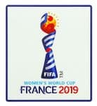 2019 France**Women's World Cup**Tournament Official Player Issue Size Football Badge Patch