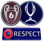 2019 Liverpool SUPER CUP CHAMPIONS Official Player Issue Size Football Badge Patch Set