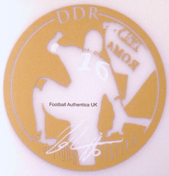 2019 Roma DE ROSSI**DDR16** FAREWELL FINAL MATCH Official Player Issue Size Football Badge Patch