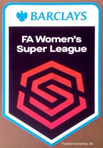 2020-21/22 Barclays FA WOMEN'S SUPER LEAGUE Official Player Issue Size Football Badge Patch